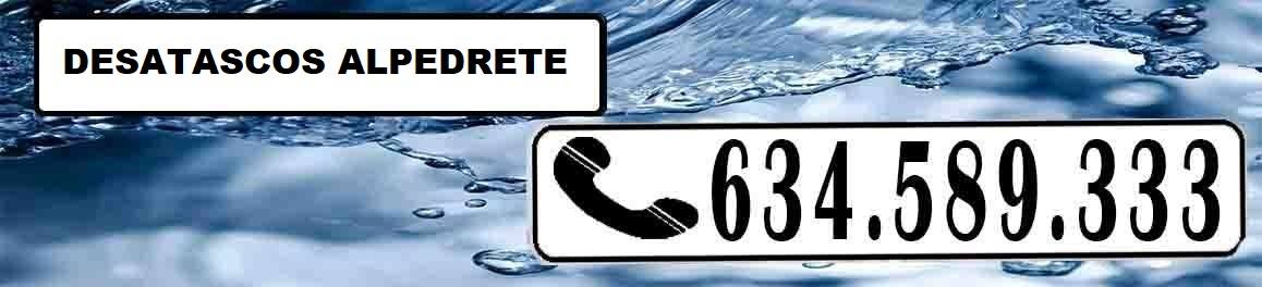 Desatascos Alpedrete Urgentes