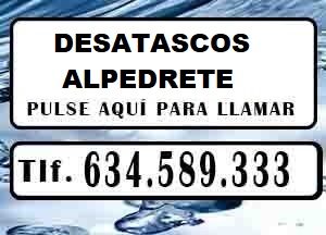 Desatascos Alpedrete Urgentes
