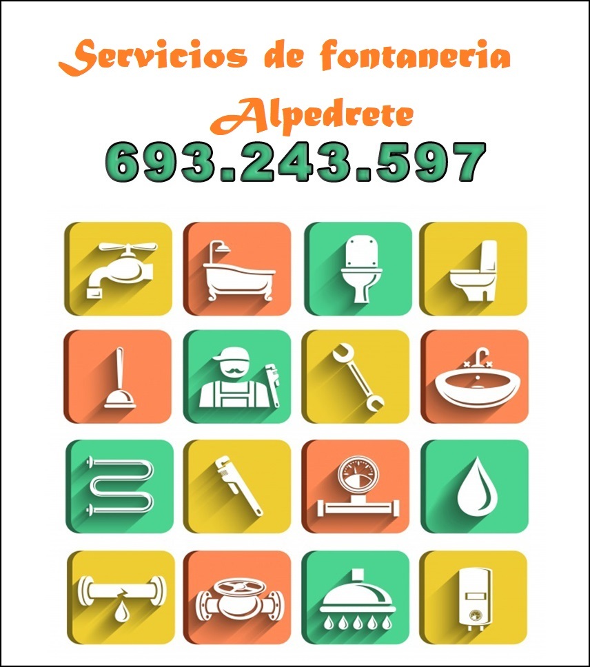 servicios de fontaneria en alpedrete